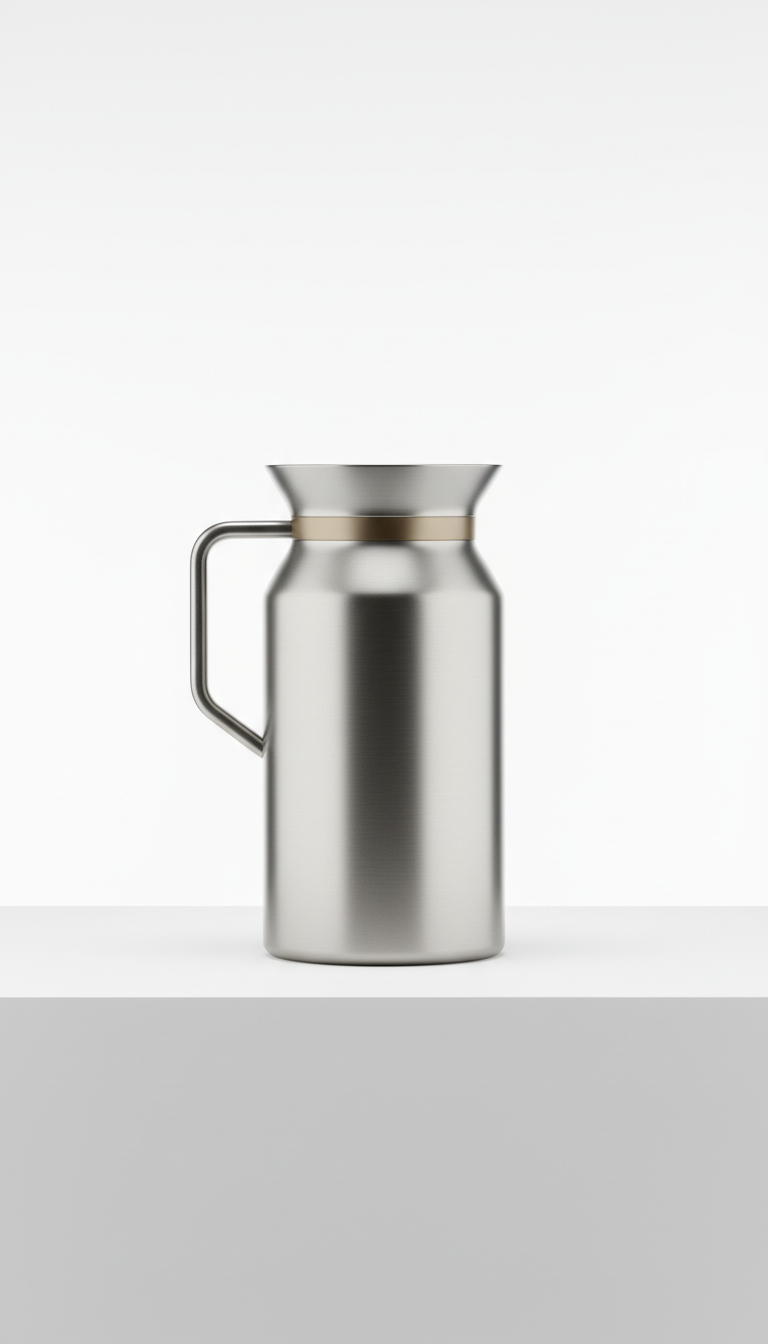 Brushed Stainless Steel Carafe